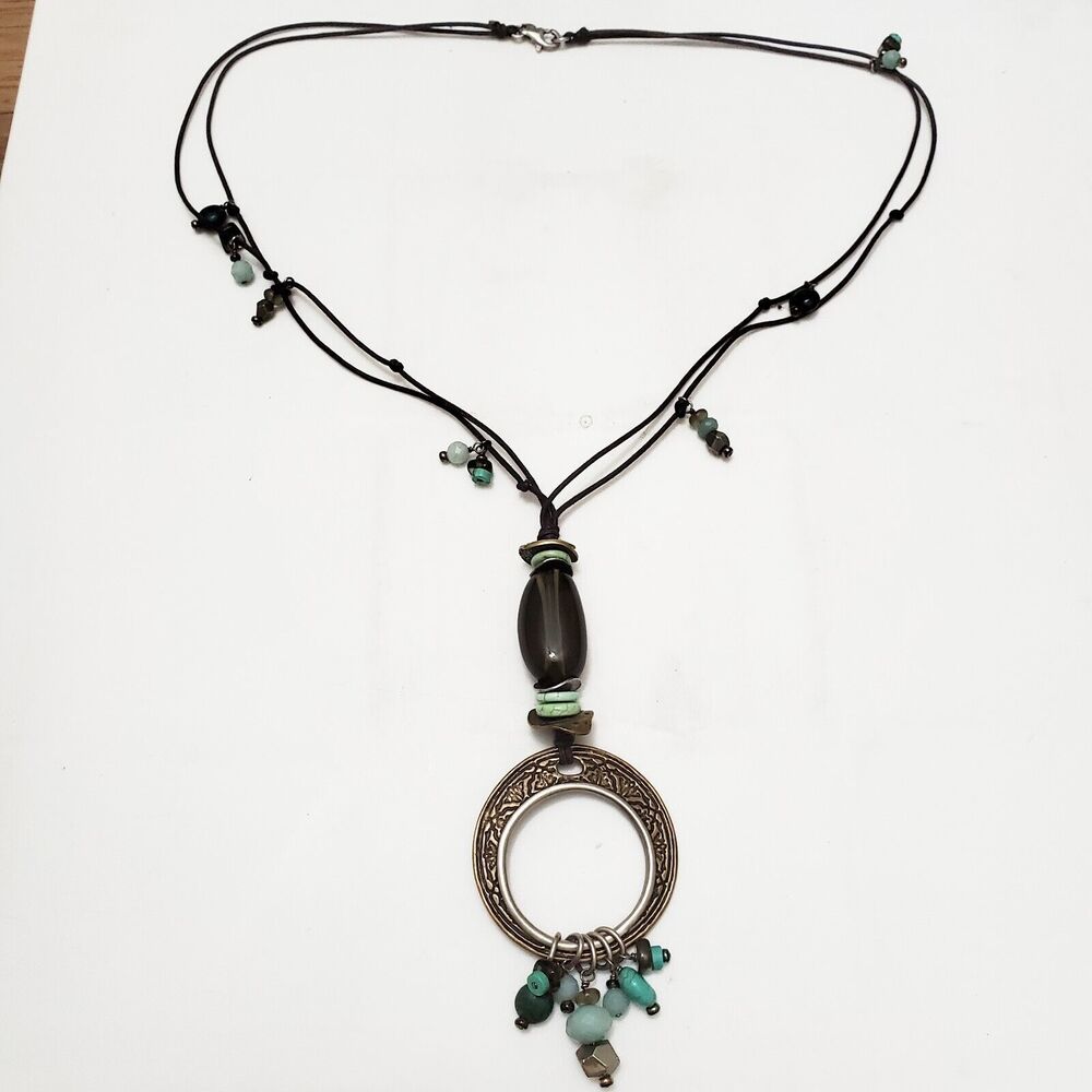 Retired Silpada Sterling Silver Mixed Beaded Necklace - 2009 Catalog N1892